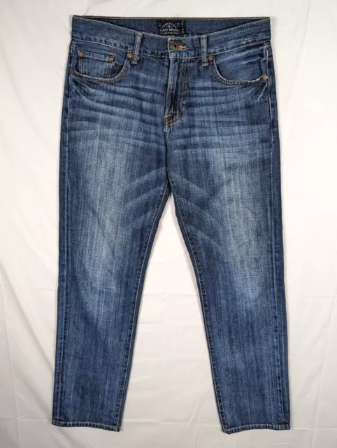 LUCKY BRAND CANDIANI 221 Original Straight Dark Wash JEANS Men's 33x29