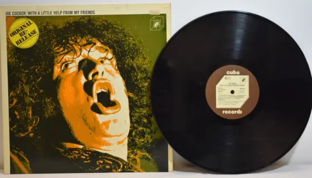 Joe Cocker - With a little Help from my Friends - Cube Records - LP - Vinyl.