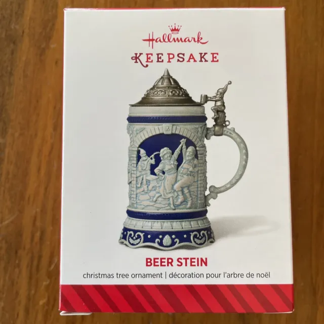 Hallmark Keepsake 2014 Beer Stein Christmas Ornament