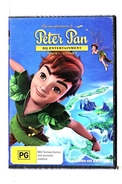 The New Adventures of Peter Pan - Season 1 Vol. 3 : Region 4 DVD New Sealed