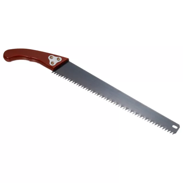 14" Hand Pruning Saw with Straight Blade Wood Handle for Camping Garden