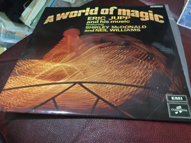 plays excellent - a world of magic Eric jupp full lp vinyl record