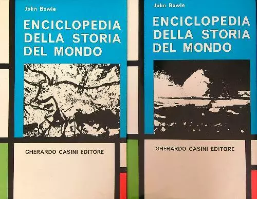 Enciclopedia Della Storia Del Mondo. 2 Volumi Bowle John