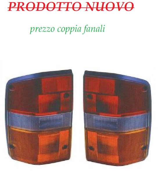 Feux Arrière Gauche Et Droite Pour Nissan Patrol GR IV Y60 - Rouge, Halogène, Avec Ampoules P21W - Compatible Références OEM