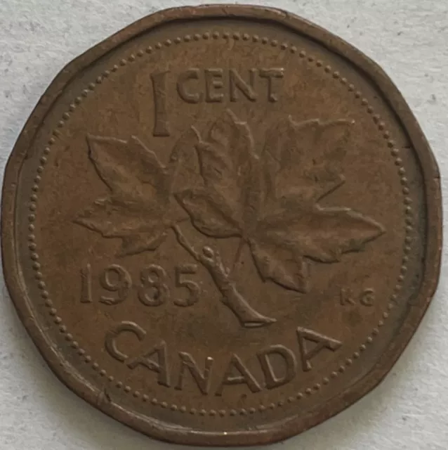 1985 Canada 🇨🇦 1 Cent Coin Lot (Half Price 1st Class Postage) S1