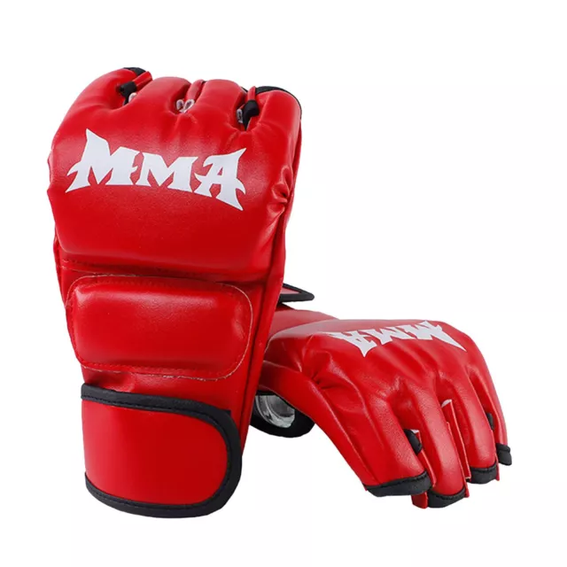 MMA-Kampfhandschuhe – PU-Leder | Grappling-Handschuhe | Sparringshandschuhe 3