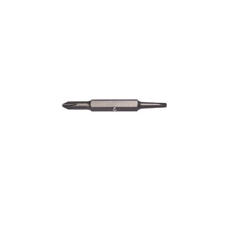 Klein Tools 32397 Replacement Bit #2 Phillips & #1 Square