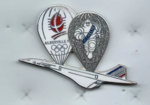 Pin's CONCORDE MICHELIN JO Albertville 92