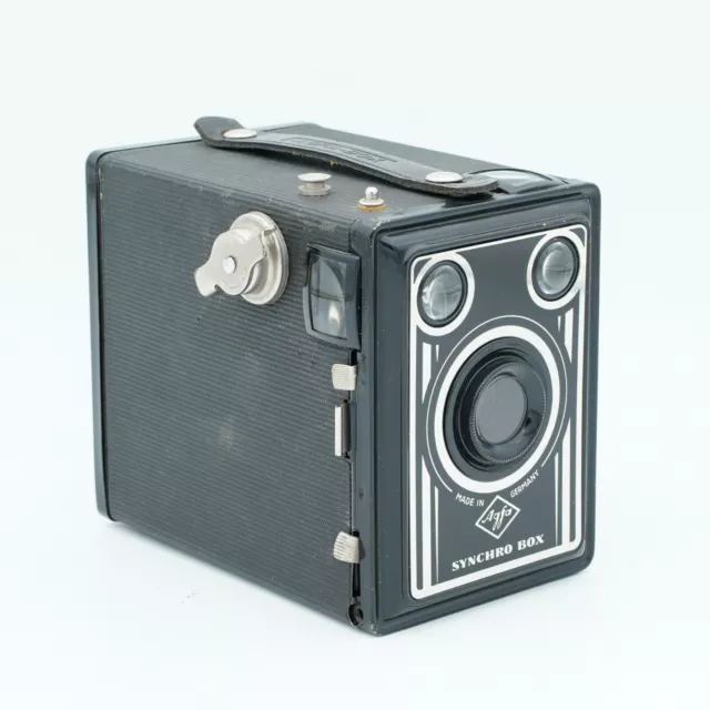 Agfa Synchro Box Kamera Agfa-Box Boxkamera Rollfilmkamera, Mittelformat 6x9