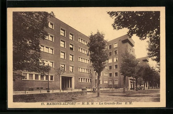 CPA Maisons-Alfort, H. B. M. - La Grande-Rue