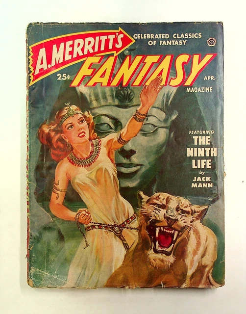 A. Merritt's Fantasy Magazine Pulp Apr 1950 Vol. 1 #3 FR/GD 1.5