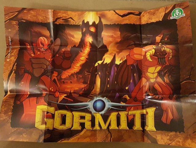 GORMITI THE Invincible Lords of Nature Series 1 Poster 2.00