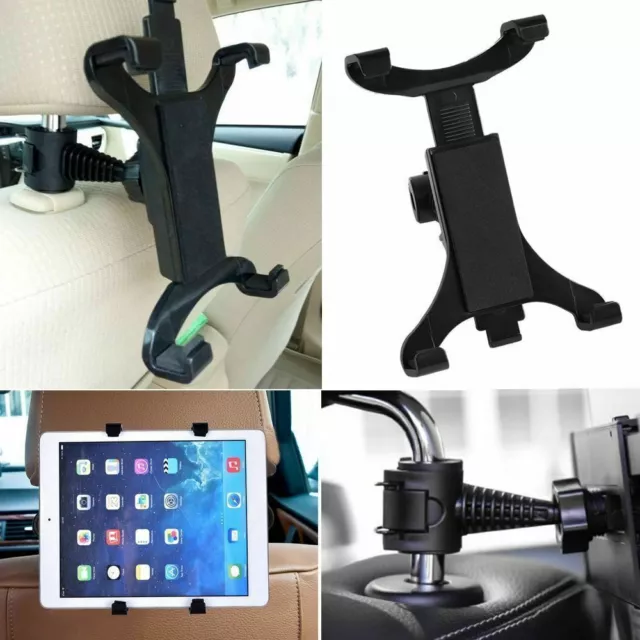 Car Seat Headrest Mount Holder For iPad air 4 3 Samsung Tablet 7-10" Stand Grip