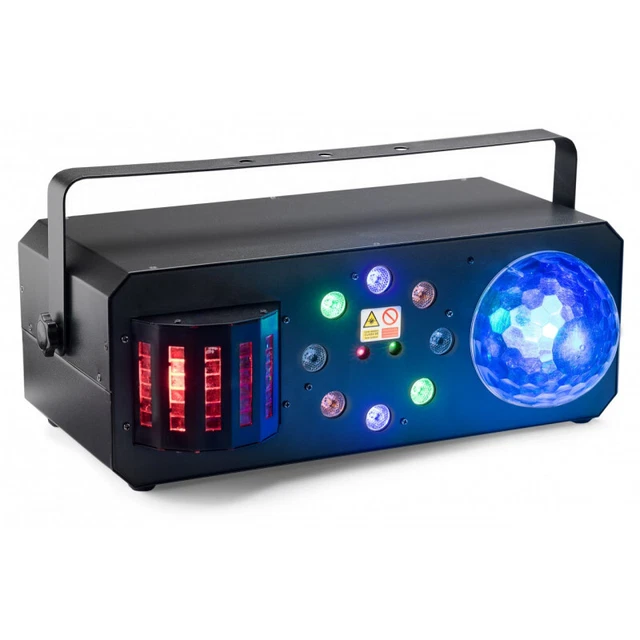 Stagg - Boîte multi-effets avec lasers rouges et verts, derby, colour wash et b