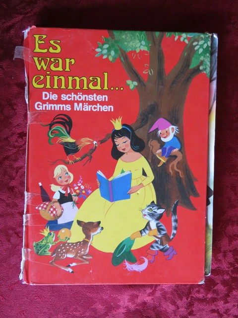 "Es war einmal - Die schönsten Grimms Märchen", Bilderbuch, Märchenbuch, 1992