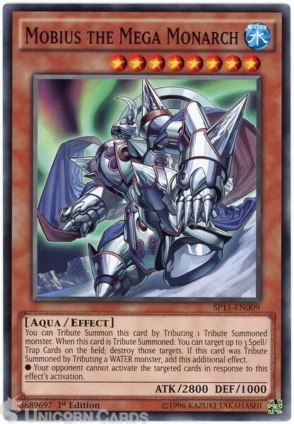 SP15-EN009 Mobius the Mega Monarch :: Common 1st Edition Mint YuGiOh Card