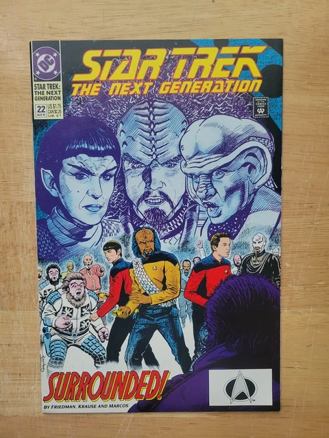 DC Comics Star Trek The Next Generation #22, 1991!