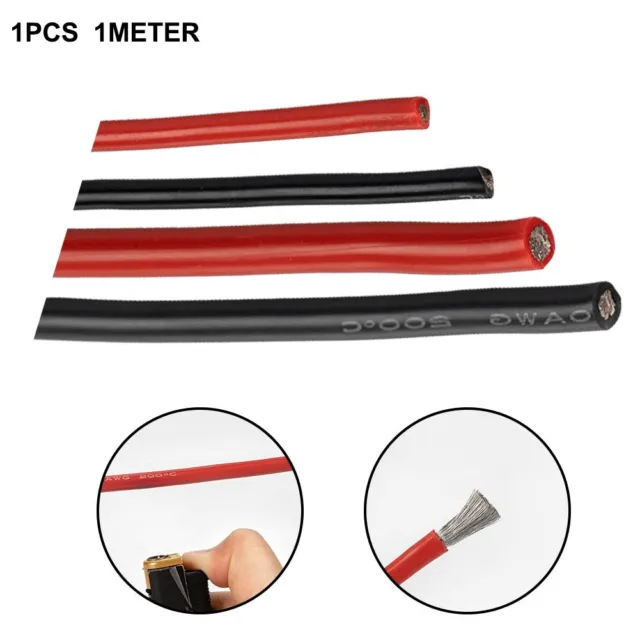 Practical Cable P.V.C Insulation PVC Battery Black & Red Welding Cable