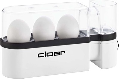 Misurino e Eierpiekser Cloer CLOER Bollitore Uova Tipo 6099 Alluminio für 6 uova incl 
