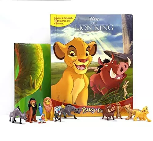 Disney The Lion King My Busy Book by Phidal Publishing Inc. Book The Cheap Fast