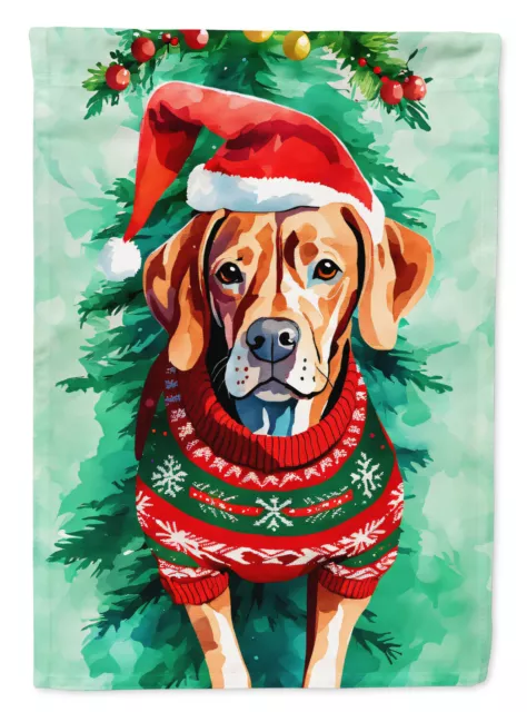 Vizsla Christmas Flag Garden Size DAC3675GF