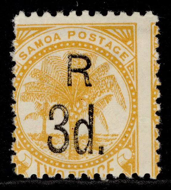 SAMOA QV SG76, 3d on 2d orange, M MINT.