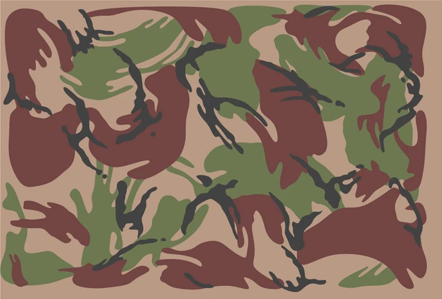 Dpm Texture BRITISH DPM AIRBRUSH STENCILS MILITARY CAMOUFLAGE CAMO TEXTURE Template ...