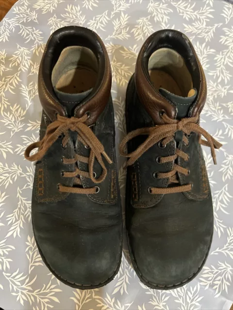 Finn Comfort Women's Boots Linz Lace-Up Ankle Nubuck Boots Size 39 EU 8.5 Women