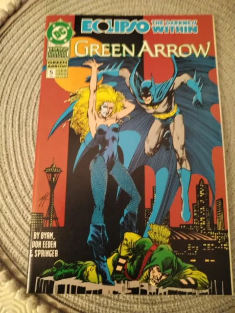 Green Arrow Annual #5 Eclipso The Darkness Within DC Comics 1992  NM