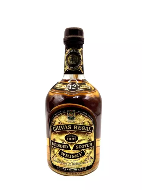 Vintage Chivas Regal 12 Years Old Premium Scotch Whisky 70cl 40%