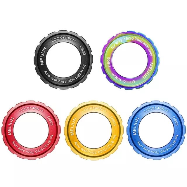 Versatile coperchio ad anello disco per bicicletta si adatta a diverse dimensioni asse passante