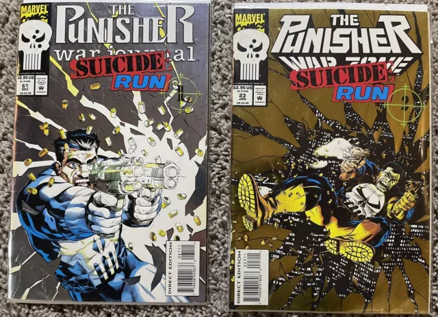 Marvel Comics The Punisher: War Zone Suicide Run #23 # 61 Foil
