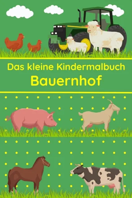 PDF Malbuch Ausmalbilder Ausmalvorlage für Kinder Bauernhof Bauer Tiere Natur