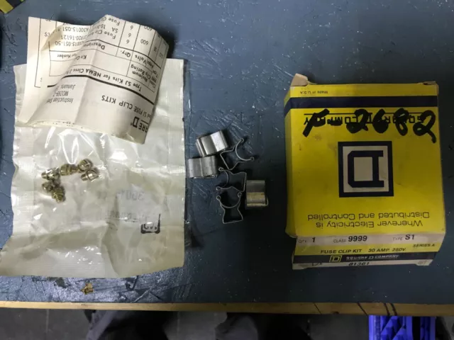 Square D 9999 Sr1 Fuse Clip Kit Box Of 6