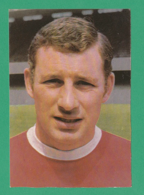 Football  -  D. C. Thomson Postcard Sized Card -  Terry  Neill  Of  Arsenal