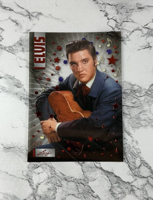 2024 LEAF METAL Elvis Presley Icon Collection Silver Shimmer 92/99