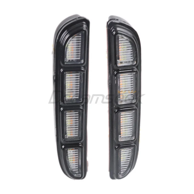 Ampoules LED Feux Diurnes NSLUMO W21/5W 7443 Pour Peugeot 208 Hatchback 2012-2020 - Canbus Blanc Xenon