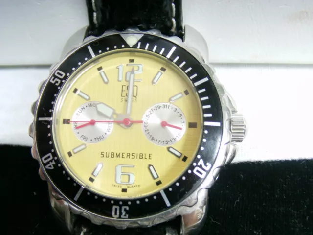 Esq (Movado)  Swiss Quartz Submersible Watch
