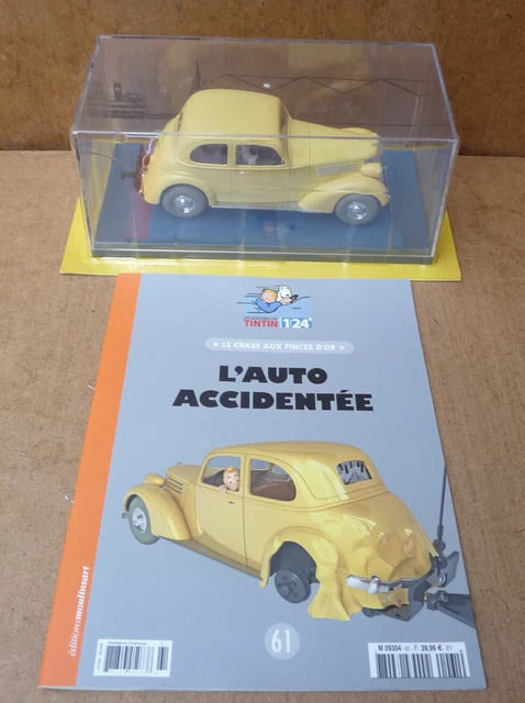 Voiture Tintin 1/24 Hachette - Fascicule N°17 Inclus, Boîte Scellée