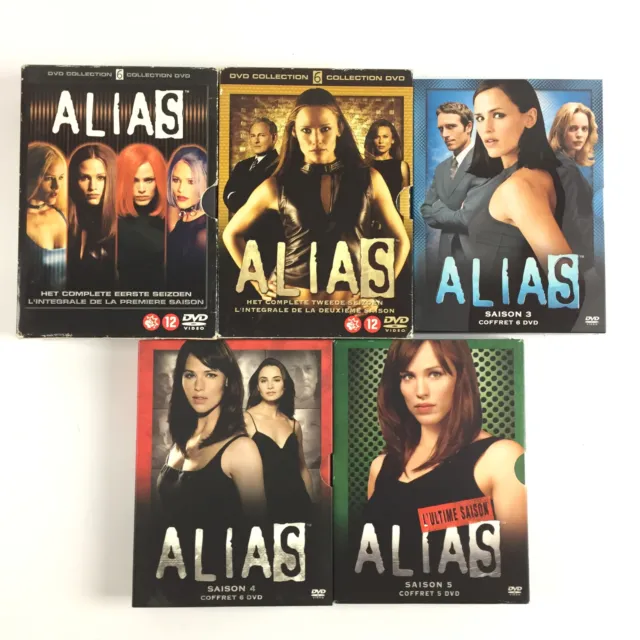 Alias L'intégrale De La Série / Saison 1 à 5 / Coffret Lot DVD