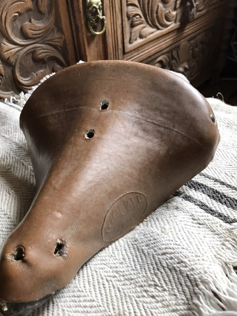 Selle cuir vélo ancienne marque idéale - Collection