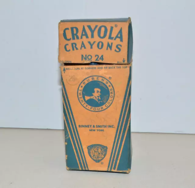 Vintage Binney & Smith Crayola Crayon Thistle Retired New York USA UNUSED