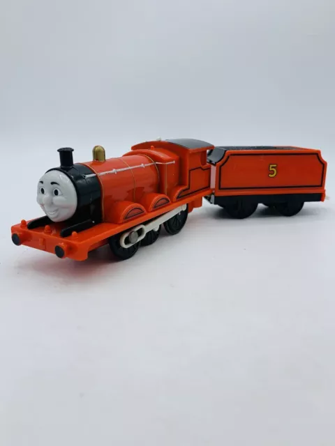 TOMY TRACKMASTER THOMAS & Friends JAMES WORKING Motorized Train 2009  $24.99 - PicClick