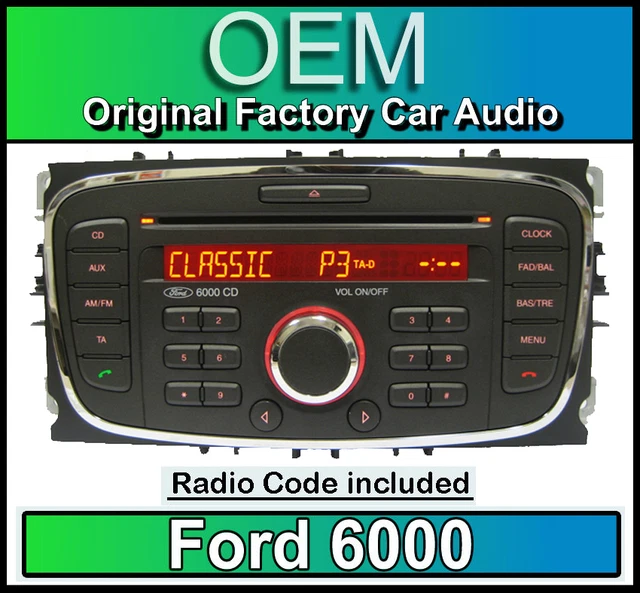 Ford 6000cd Code