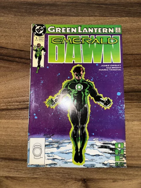 Vintage December 1989 DC Comics Green Lantern Emerald Dawn #1 Comic Book!!!