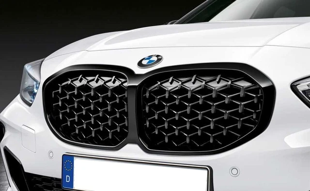 Rene anteriore Paraurti Griglia Facelift per BMW X1 LCI F48 SUV 2020 2021 2022 Nero Lucido Griglia Accessori Auto  34