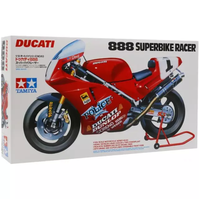 1/12 Maqueta Ducati 888 Superbike -Tamiya-