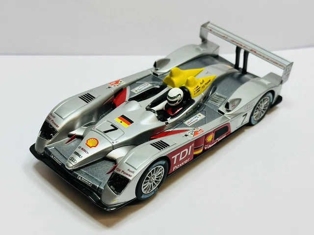 (H) Carrera D124 20243 Audi R10 #8 Slot Car. Analog Scalextric Compatible