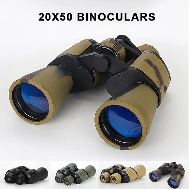 20x50 binoculars HD micro-optical night vision for outdoor travel concerts