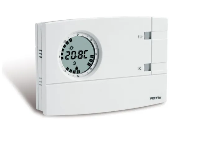 Programmable Thermostat Chambre 1cr Cr309/S Hebdomadaire Numérique